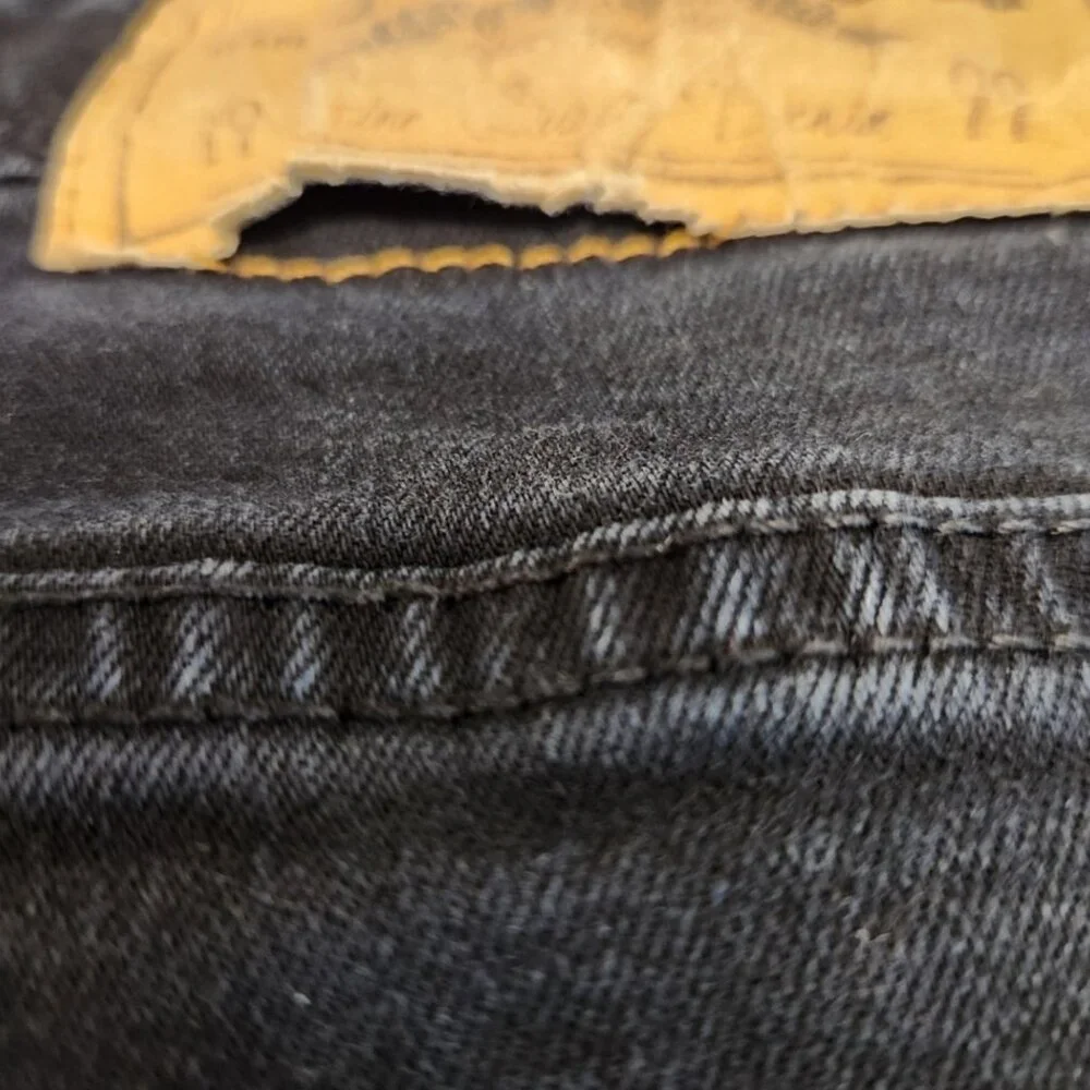 Men's Akademiks Straight Leg Dark Denim Jeans 36x30